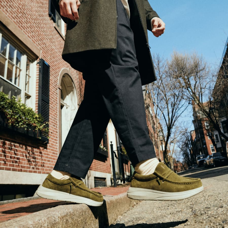Zapatillas Wally Comf Suede Hombre